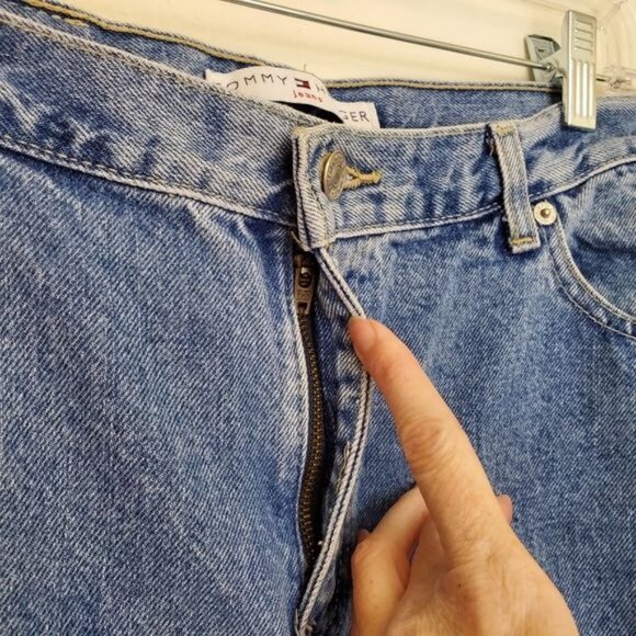 Tommy Hilfiger high rise straight leg jeans Y2K - Picture 4 of 13